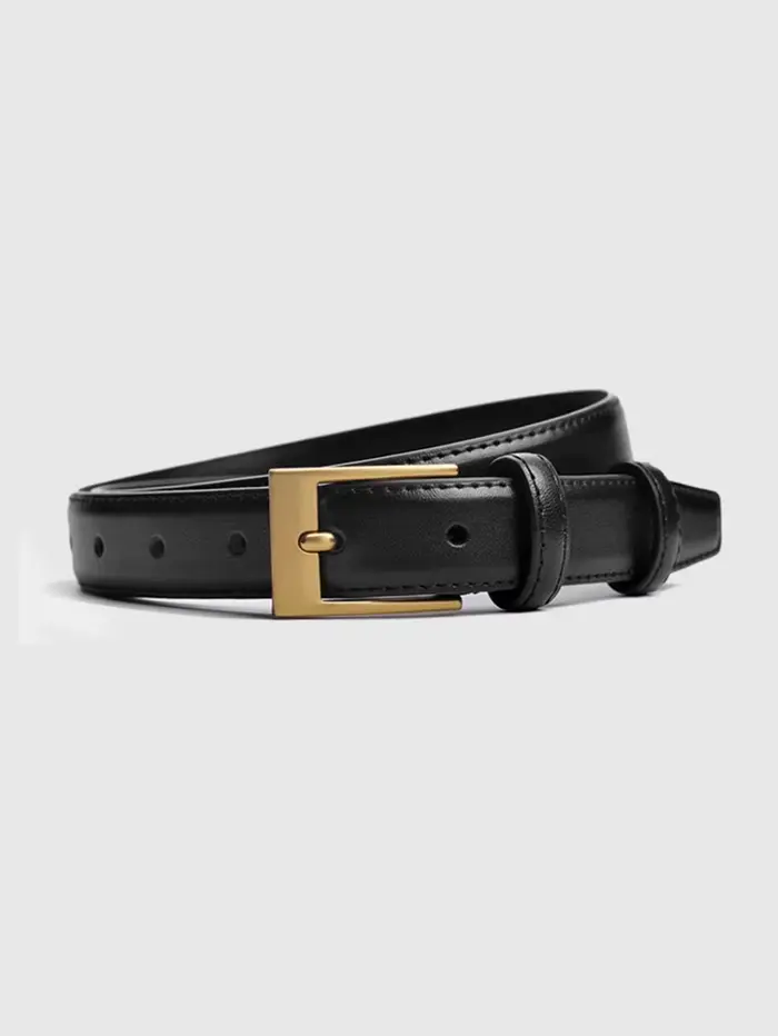 Ceinture femme mode haute qualité boucle ardillon