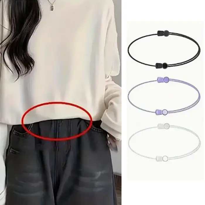 Ceinture de maintien ajustable pour chemise