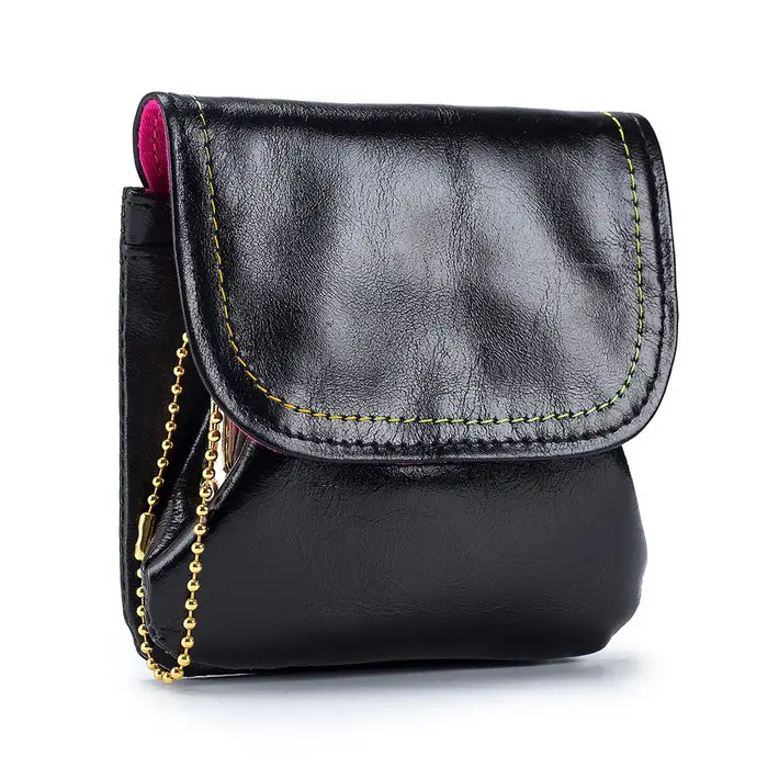 Nouveaux portefeuilles en peau de vache pour femmes, porte-monnaie en cuir véritable, mode grande ca