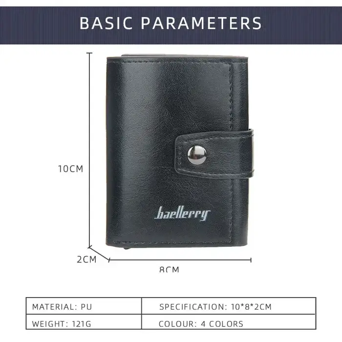 Porte-cartes personnalisé en aluminium pour hommes – Portefeuille en cuir PU bloquant RFID – Nom gravé pour cartes de crédit/banques et protection d'identité