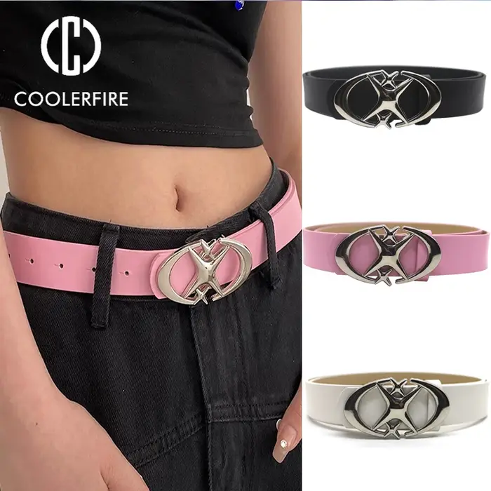 Y2K Punk gothique ceinture femmes