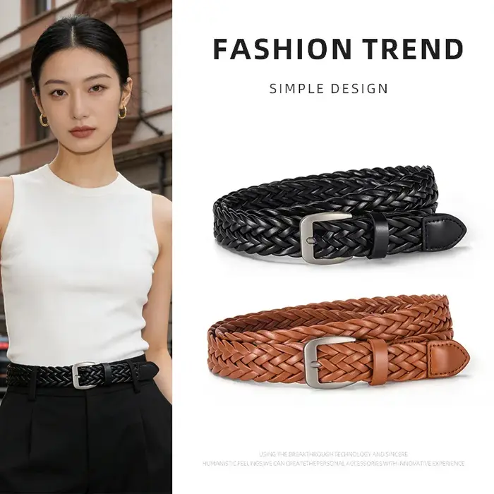 Ceinture tressée SimpleTrendy pour femme