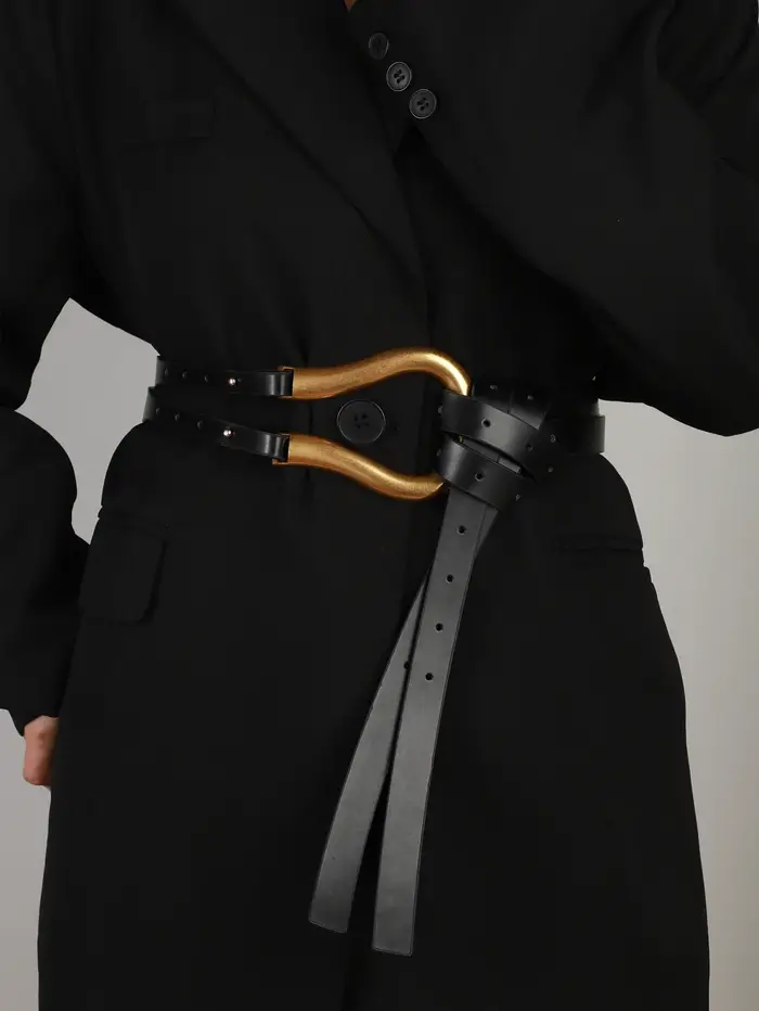 Ceinture, style Instagram cool pour femmes, mode européenne et américaine, décoration polyvalente de