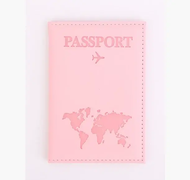 Femmes hommes RFID Vintage passeport d'affaires couvre support multi-fonction ID carte bancaire en cuir PU portefeuille étui accessoires de voyage