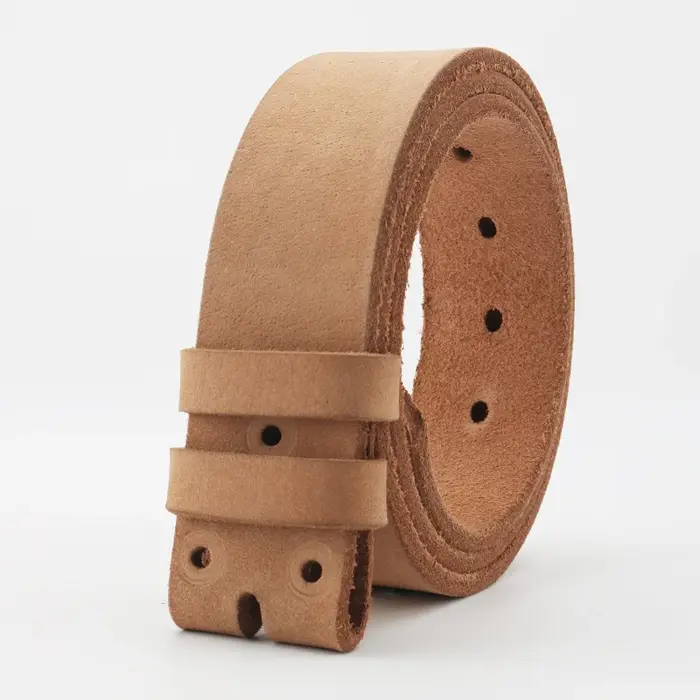 Ceinture pour homme en cuir de vache véritable, simple et polyvalente, pour homme.
