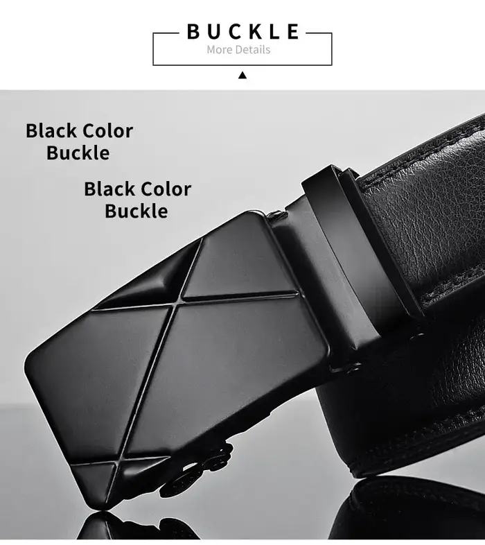 Ceinture en cuir pour hommes