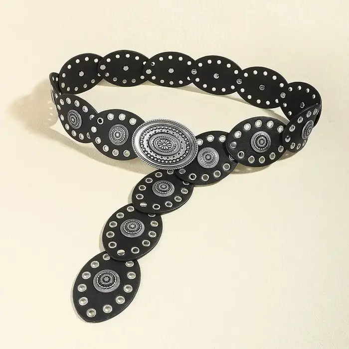 Ceinture à disque creux pour femme