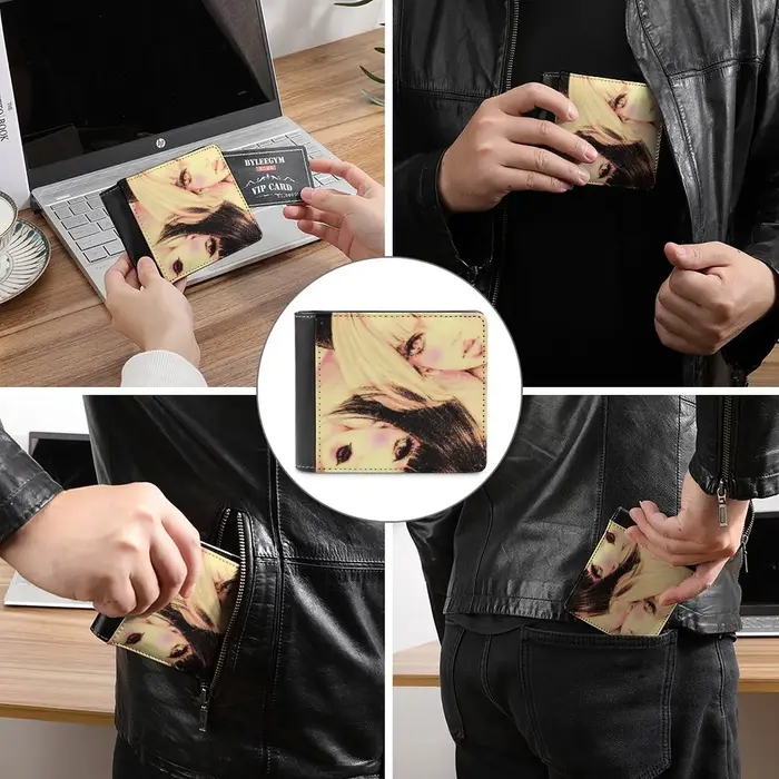 Y2K Anime Portefeuilles pour hommes