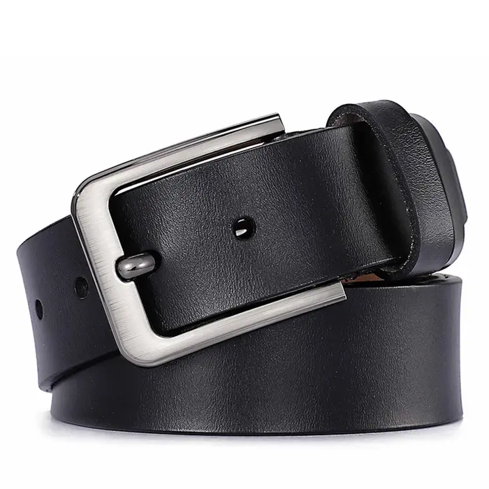 Ceinture en cuir véritable pour hommes et femmes