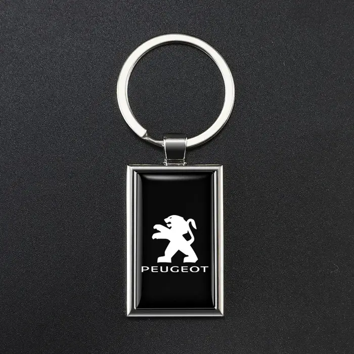 Porte-clés en métal pour voiture