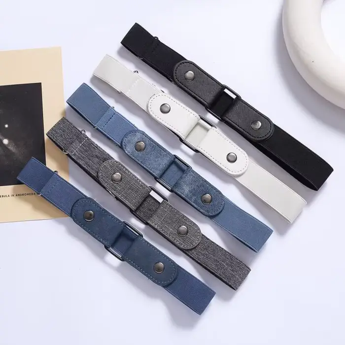 Ceinture élastique extensible réglable sans boucle