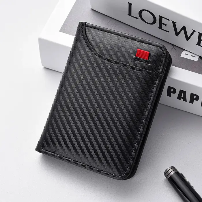 Portefeuille Vertical multi-cartes pour hommes