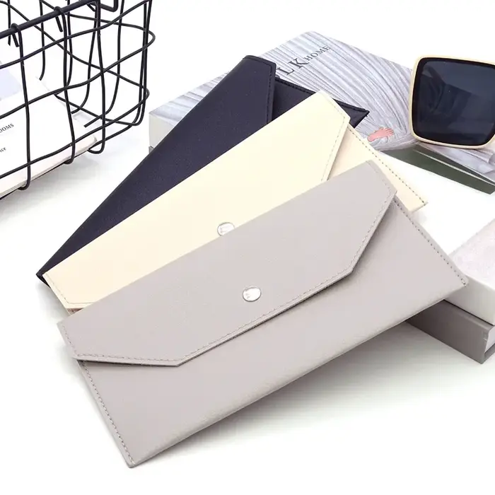 Portefeuille en cuir Ultra fin pour femmes