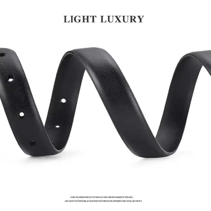 Ceinture en cuir PU pour femmes