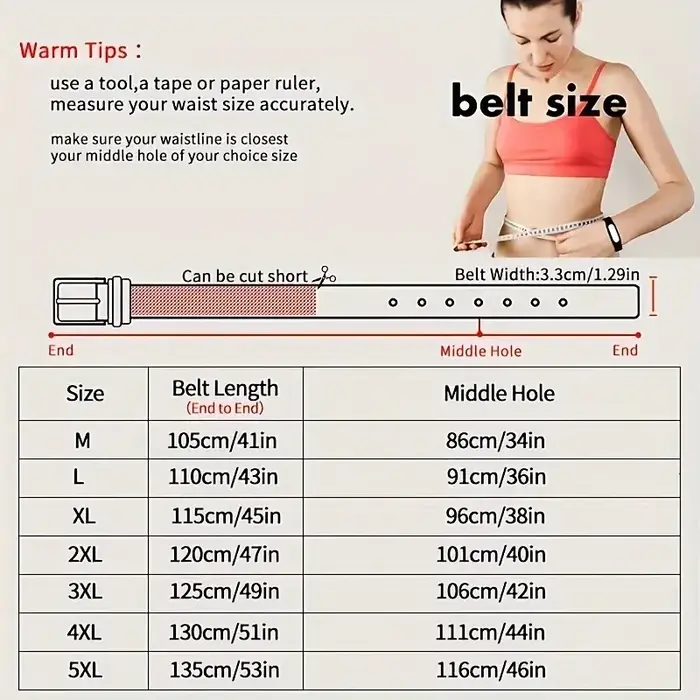 Ceinture pour hommes garçons