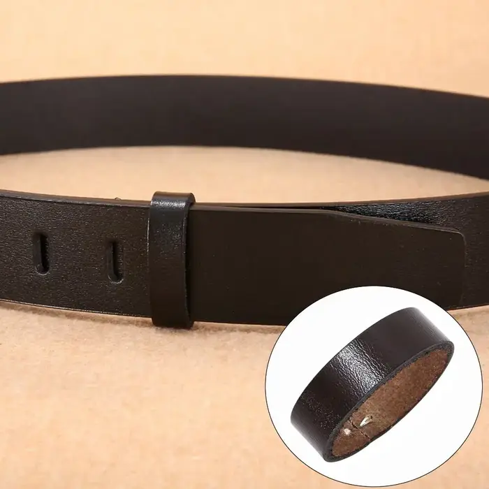 Ceinture de taille en cuir véritable