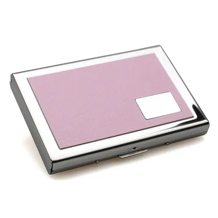 Porte-cartes anti-magnétique en aluminium pour hommes et femmes