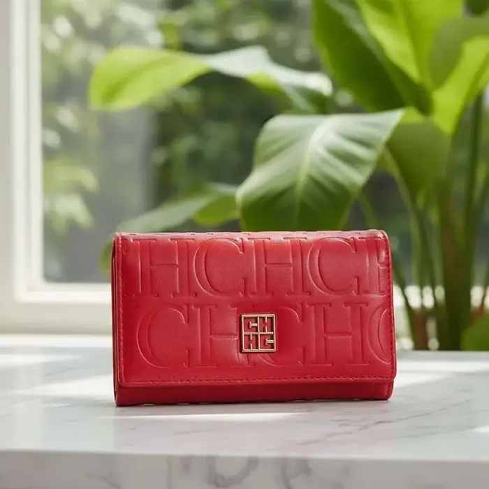 Portefeuille multifonctionnel pour homme et femme avec imprimé lettres