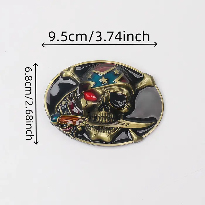 Une boucle de ceinture rétro de style western
