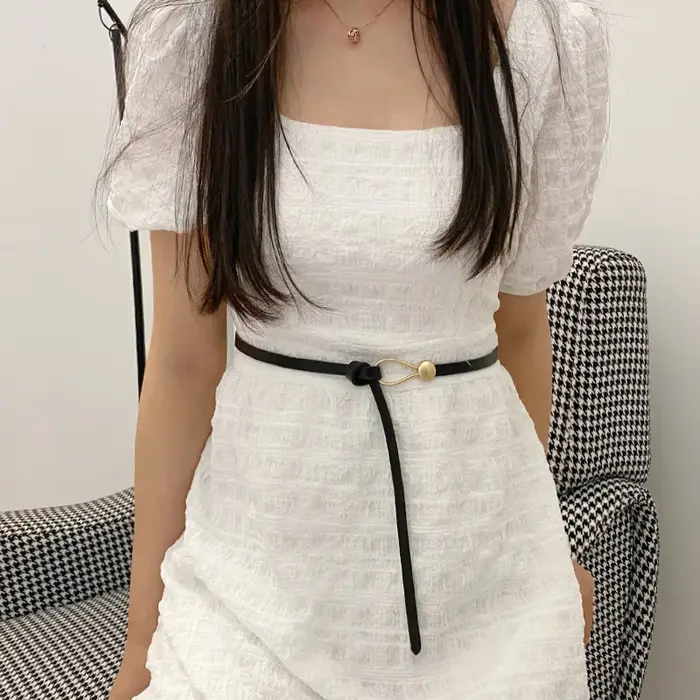Ceinture nouée coréenne pour femmes