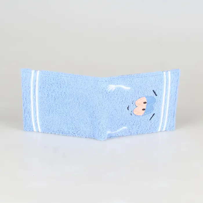 Portefeuille pliable en tissu serviette de haute qualité