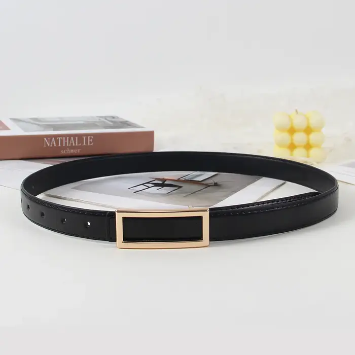 Ceinture pour femme haut de gamme, tendance et élégante, idéale pour les costumes – Ceintures fines 