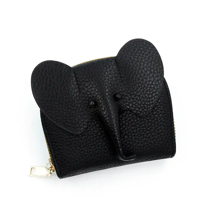 Porte-cartes en cuir PU pour femme