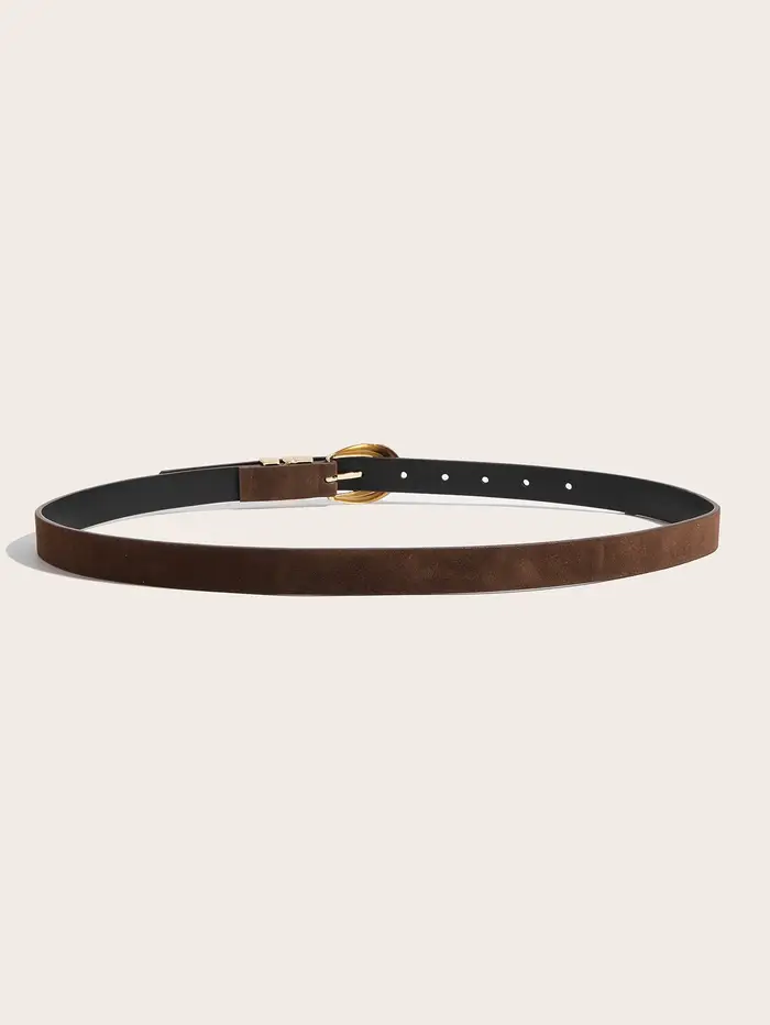 1 Ceinture femme marron vintage