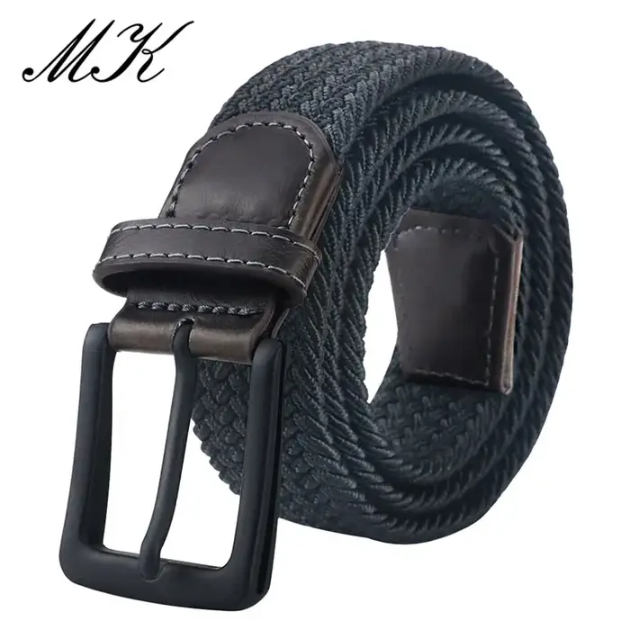 MaiKun toile ceintures pour hommes mode métal boucle ardillon militaire tactique sangle mâle ceintur