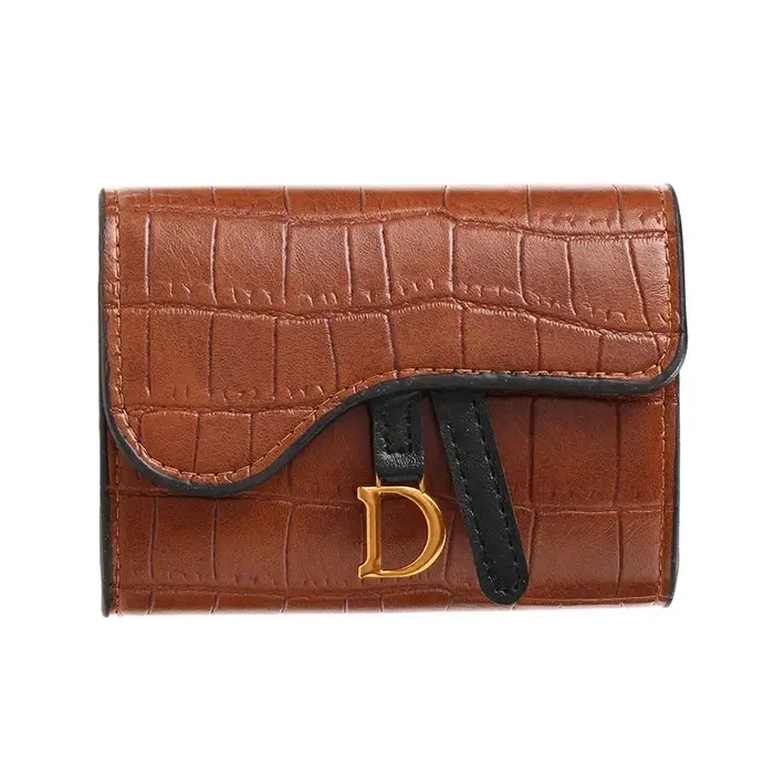 Portefeuille Mini de Luxe en Cuir PU pour Femme