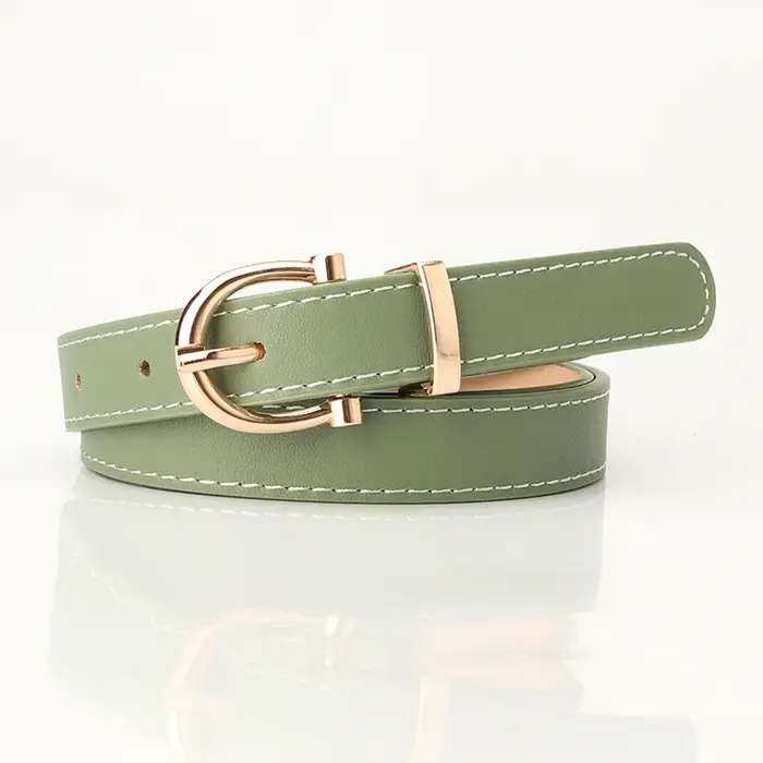 Ceinture en cuir de luxe pour femme