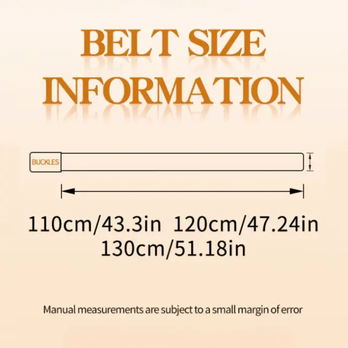 Ceinture femme 3, 5 cm de large