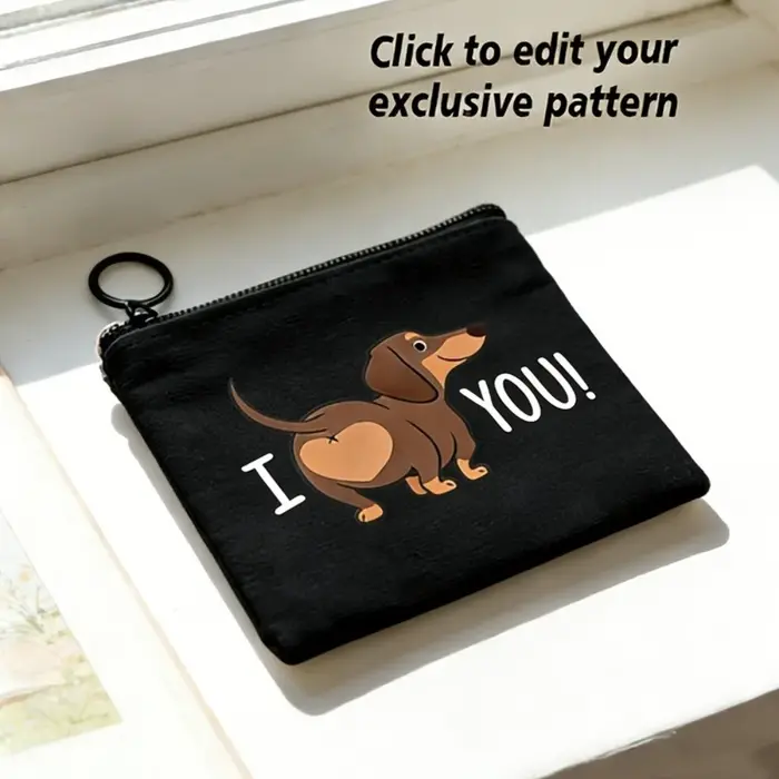 Lot de 10 porte-monnaie personnalisables avec votre logo/image