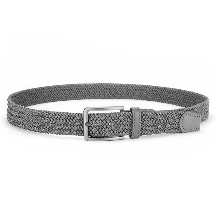 Ceinture élastique tressée pour hommes, à la mode, ceinture tactique tendance pour hommes, ceinture 