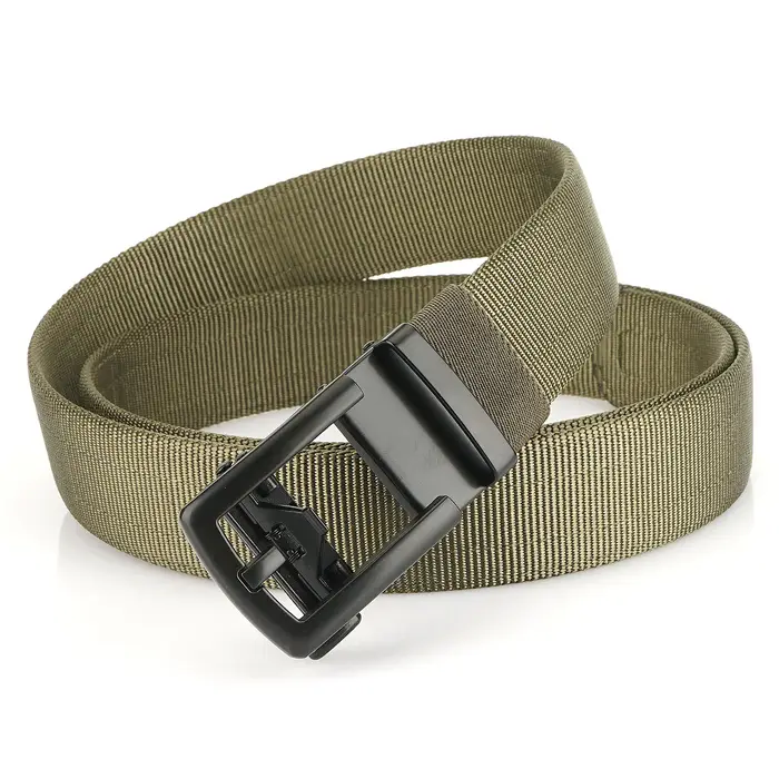 Nouvelle ceinture en nylon à boucle automatique sans dents 3.5