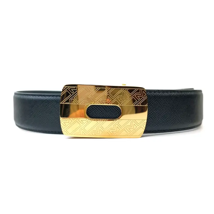 Ceinture double face sans boucle pour hommes et femmes