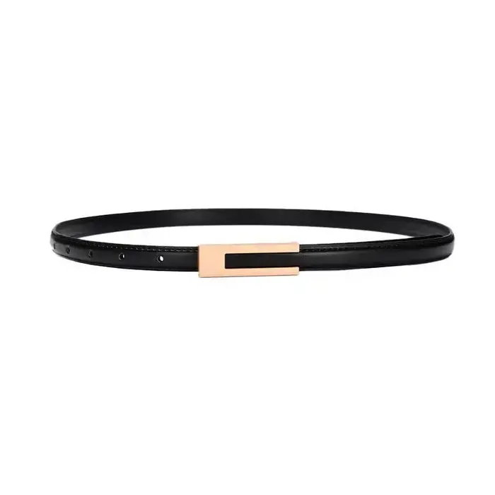 Ceinture pour femme élégante de style vintage, ceinture pour femme décorée d'une boucle dorée, magnifique ceinture de taille