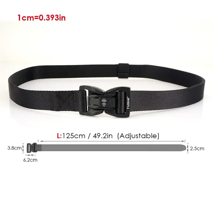 VATLTY ceinture en Nylon pour hommes et femmes
