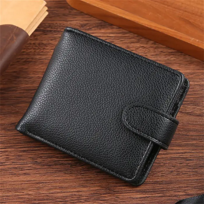 ISKYBOB portefeuille pour hommes plusieurs fentes pour cartes ID/porte-carte de crédit mode Vintage affaires