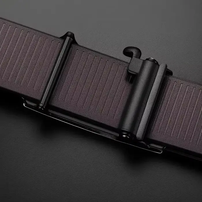 Ceinture à boucle automatique pour homme