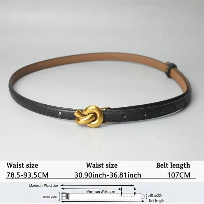 Ceinture de taille de luxe pour femme
