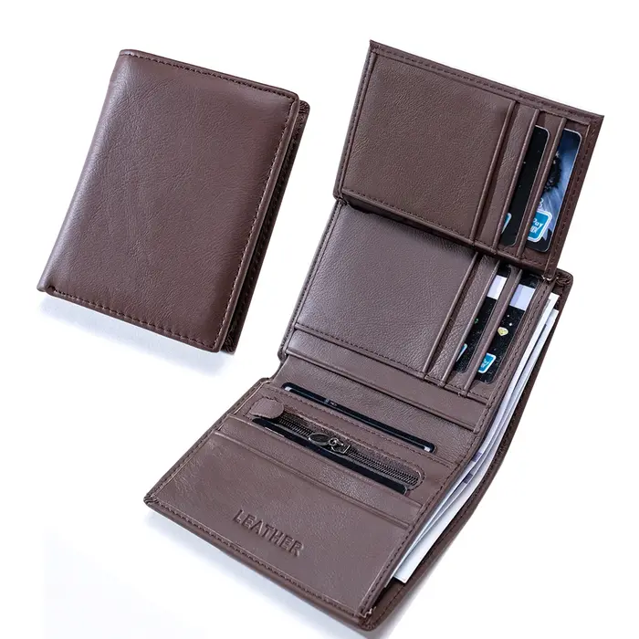 Portefeuille homme portefeuilles en cuir véritable