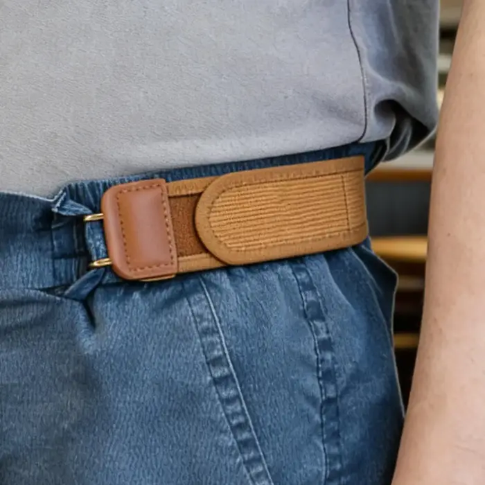 Ceintures élastiques sans boucle ceinture élastique pour femmes hommes unisexe
