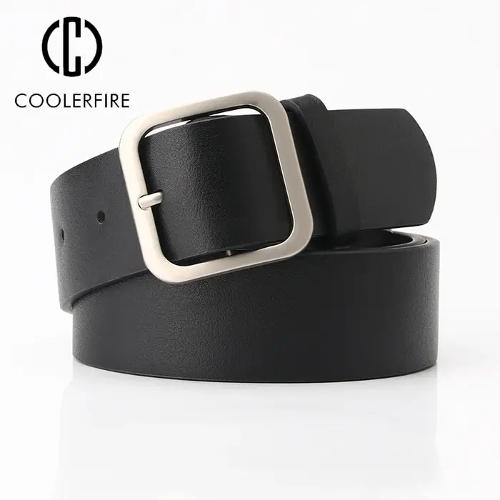 Ceinture en cuir PU pour femmes