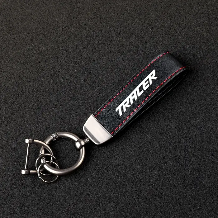 Porte-clés de moto en cuir de qualité supérieure, chaîne avec logo, accessoires pour YAMAHA ggler 90