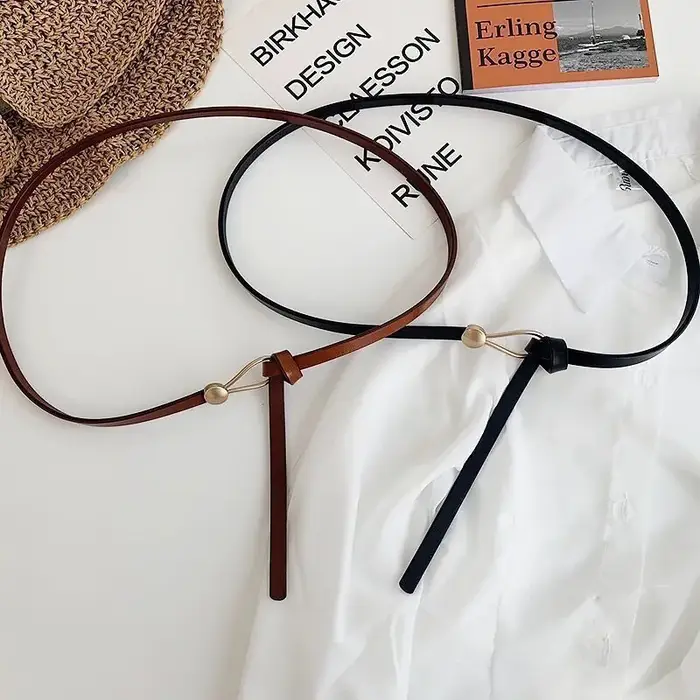 Ceinture nouée coréenne pour femmes