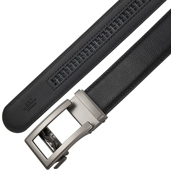 Ceintures d'affaires pour hommes en cuir véritable automatique hommes ceinture de luxe sangle de taille ceintures de créateur mâle de haute qualité mode formelle