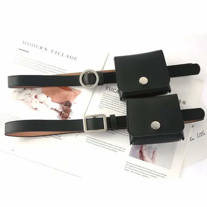 Ceinture en cuir tendance pour femme