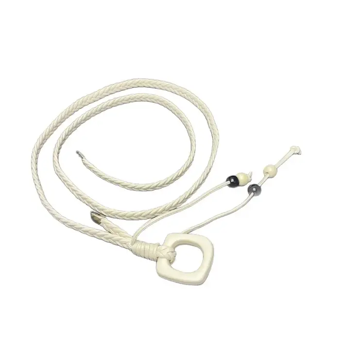 Ceinture fine tressée bohème tendance pour femme – Ceinture polyvalente et originale pour tenues inspirées de la dopamine