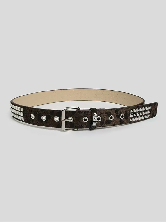 1 ceinture pour femme de style punk western
